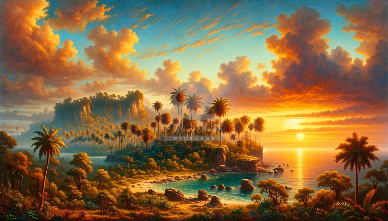Enchanting Island Sunset